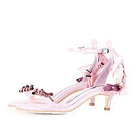 レディースシューズブランドmayla classicのサンダル、メルボーデン・ドリームタイム カラーはドリームピンク DP ヒール 4.0cm オープントゥ
