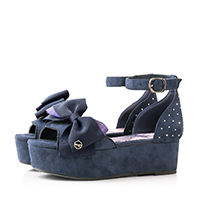 レディースシューズブランドmayla classicのサンダル、スタンシール・レスパス カラーはアリエス (牡羊座) AR ウエッジソール 5.0cm オープントゥ