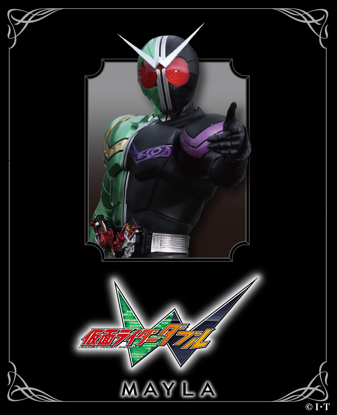 仮面ライダーW アイコニック ストーリー リングオブジェ- MAYLA 仮面ライダーW アイコニック ストーリー リングオブジェ- MAYLA