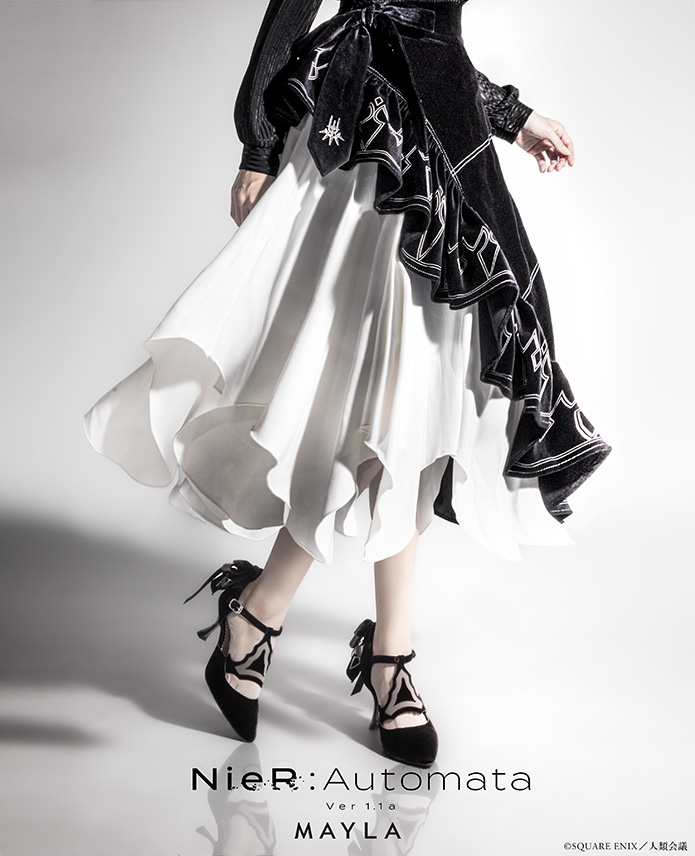 ニーア オートマタ Ver1.1a 2B アイコニック スカート- MAYLA