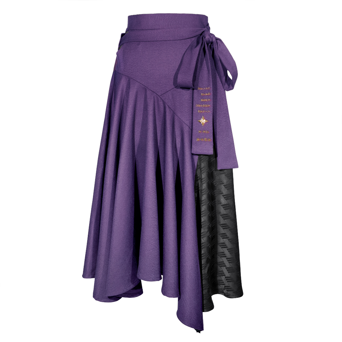 ★日本製★PURPLE DESIGNスカート 忍たま乱太郎 アイコニック スカート- MAYLA